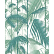 COLE & SON F111/2005L.CS.0 PALM JUNGLE TEA VIRID CHLK Fabric - Eade's Wallpaper