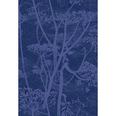 COLE & SON F111/5016.CS.0 COW PARSLEY HYACINTH & INK Fabric - Eade's Wallpaper