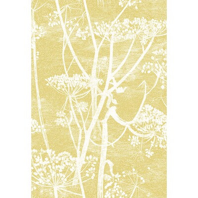 COLE & SON F111/5020.CS.0 COW PARSLEY WHT & CHARTRE Fabric - Eade's Wallpaper