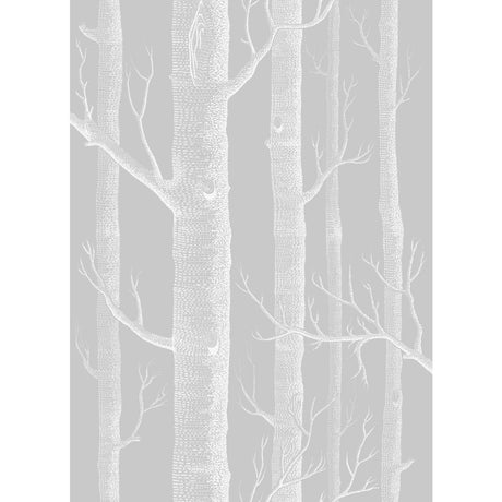 COLE & SON F111/7025L.CS.0 WOODS SOFT GREY Fabric - Eade's Wallpaper