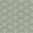 COLE & SON F111/8029.CS.0 FEATHER FAN CRM ON OLV Fabric - Eade's Wallpaper