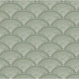 COLE & SON F111/8029.CS.0 FEATHER FAN CRM ON OLV Fabric - Eade's Wallpaper