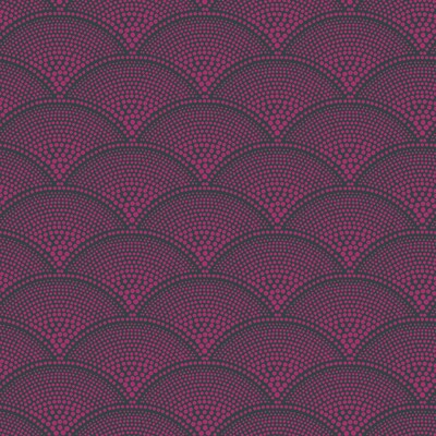 COLE & SON F111/8030.CS.0 FEATHER FAN MAGNT CHAR Fabric - Eade's Wallpaper