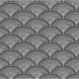 COLE & SON F111/8031.CS.0 FEATHER FAN WHT ON BLK Fabric - Eade's Wallpaper