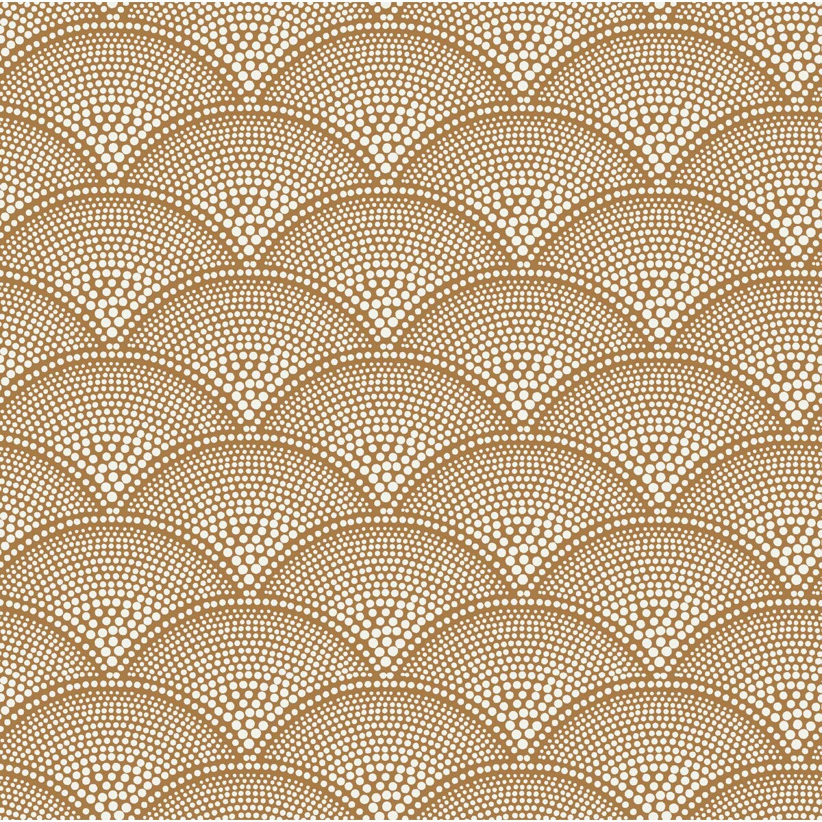 COLE & SON F111/8032.CS.0 FEATHER FAN CRM GINGR Fabric - Eade's Wallpaper