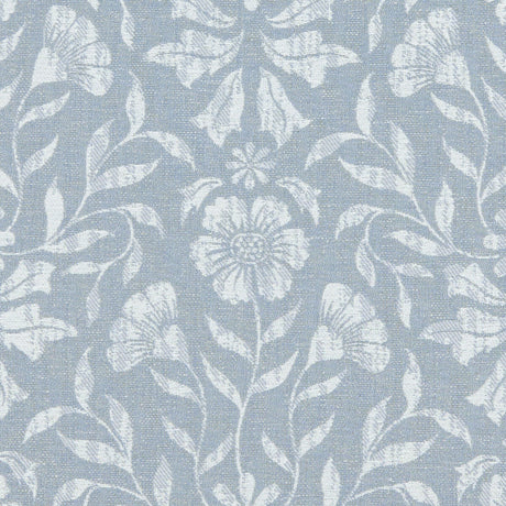 CLARKE AND CLARKE F1120/02.CAC.0 BERKELEY DENIM Fabric - Eade's Wallpaper