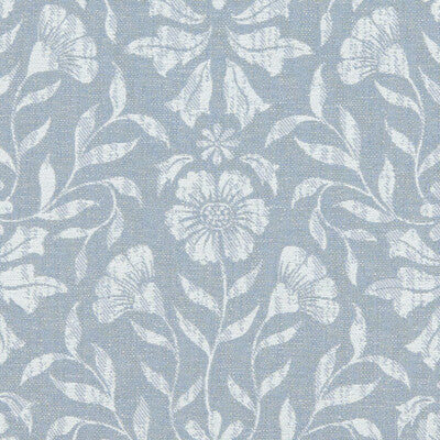 CLARKE AND CLARKE F1120/02.CAC.0 BERKELEY DENIM Fabric - Eade's Wallpaper