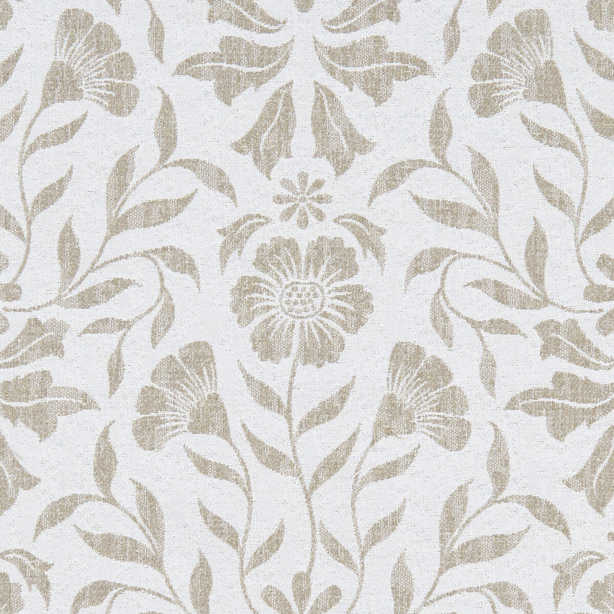 CLARKE AND CLARKE F1120/03.CAC.0 BERKELEY NATURAL Fabric - Eade's Wallpaper