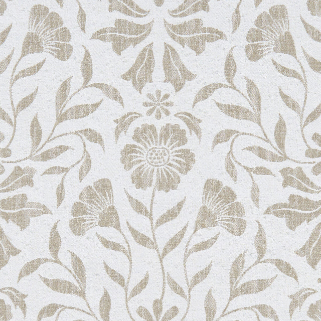 CLARKE AND CLARKE F1120/03.CAC.0 BERKELEY NATURAL Fabric - Eade's Wallpaper