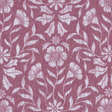 CLARKE AND CLARKE F1120/04.CAC.0 BERKELEY RASPBERRY Fabric - Eade's Wallpaper