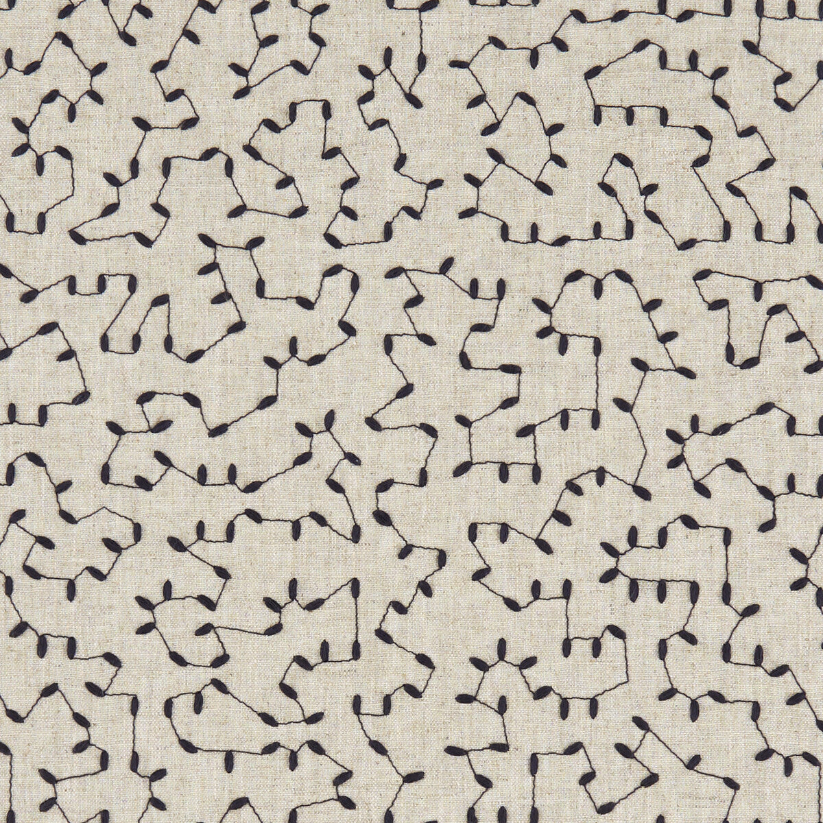CLARKE AND CLARKE F1121/06.CAC.0 BIBURY MIDNIGHT Fabric - Eade's Wallpaper
