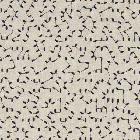 CLARKE AND CLARKE F1121/06.CAC.0 BIBURY MIDNIGHT Fabric - Eade's Wallpaper
