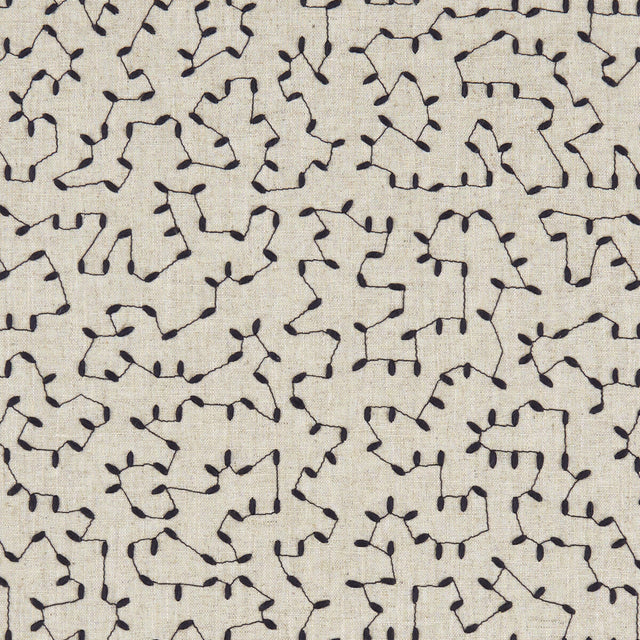 CLARKE AND CLARKE F1121/06.CAC.0 BIBURY MIDNIGHT Fabric - Eade's Wallpaper