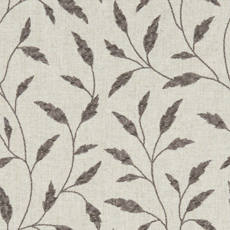 CLARKE AND CLARKE F1122/01.CAC.0 FAIRFORD CHARCOAL Fabric - Eade's Wallpaper
