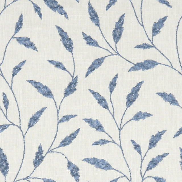 CLARKE AND CLARKE F1122/02.CAC.0 FAIRFORD DENIM Fabric - Eade's Wallpaper