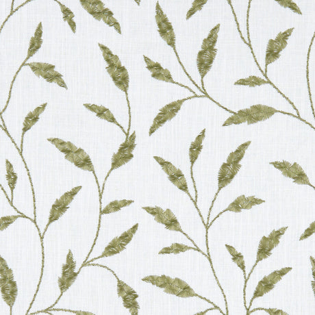 CLARKE AND CLARKE F1122/06.CAC.0 FAIRFORD OLIVE Fabric - Eade's Wallpaper