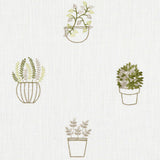 CLARKE AND CLARKE F1123/01.CAC.0 HIDCOTE APPLE Fabric - Eade's Wallpaper