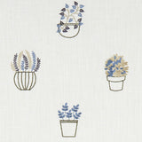 CLARKE AND CLARKE F1123/03.CAC.0 HIDCOTE DENIM Fabric - Eade's Wallpaper