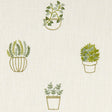 CLARKE AND CLARKE F1123/04.CAC.0 HIDCOTE DUCKEGG Fabric - Eade's Wallpaper