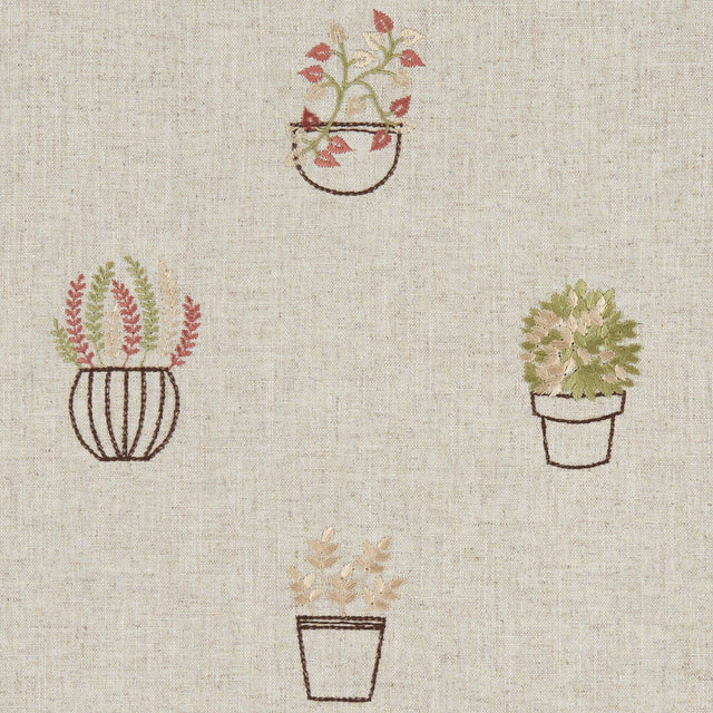 CLARKE AND CLARKE F1123/06.CAC.0 HIDCOTE SPICE Fabric - Eade's Wallpaper