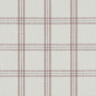 CLARKE AND CLARKE F1124/02.CAC.0 KELMSCOTT HEATHER Fabric - Eade's Wallpaper