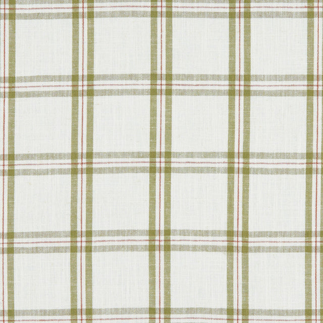CLARKE AND CLARKE F1124/05.CAC.0 KELMSCOTT OLIVE Fabric - Eade's Wallpaper