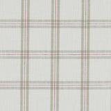 CLARKE AND CLARKE F1124/06.CAC.0 KELMSCOTT RASPBERRY/LINEN Fabric - Eade's Wallpaper