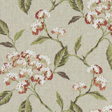 CLARKE AND CLARKE F1125/06.CAC.0 SUMMERBY SPICE Fabric - Eade's Wallpaper