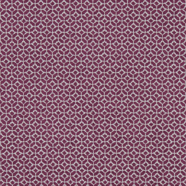 CLARKE AND CLARKE F1133/10.CAC.0 ORBIT RASPBERRY Fabric - Eade's Wallpaper