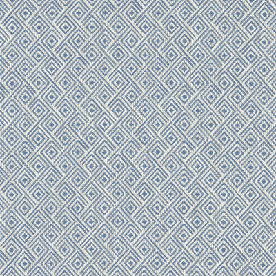 CLARKE AND CLARKE F1134/02.CAC.0 RHOMBUS DENIM Fabric - Eade's Wallpaper
