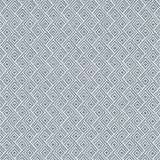 CLARKE AND CLARKE F1134/02.CAC.0 RHOMBUS DENIM Fabric - Eade's Wallpaper
