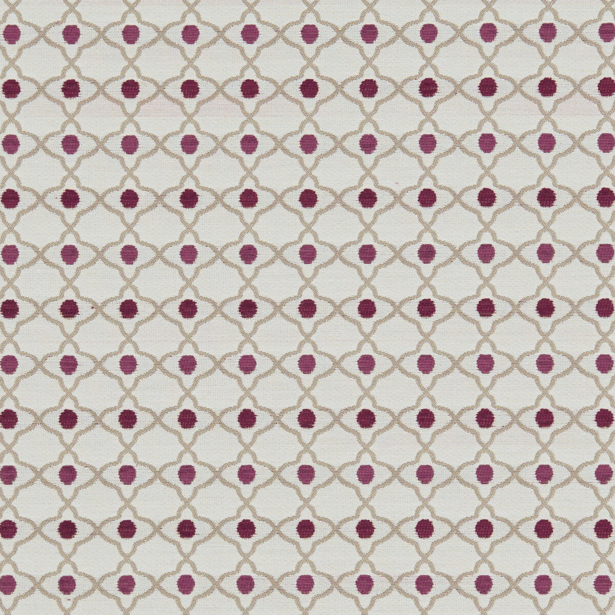 CLARKE AND CLARKE F1139/05.CAC.0 VENUS RASPBERRY Fabric - Eade's Wallpaper