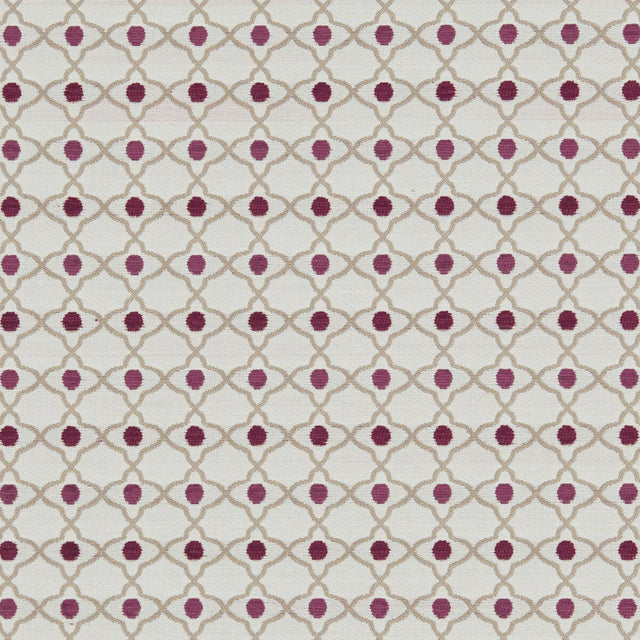 CLARKE AND CLARKE F1139/05.CAC.0 VENUS RASPBERRY Fabric - Eade's Wallpaper
