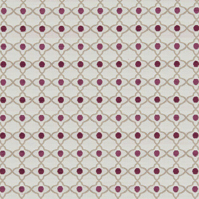 CLARKE AND CLARKE F1139/05.CAC.0 VENUS RASPBERRY Fabric - Eade's Wallpaper