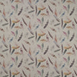 CLARKE AND CLARKE F1153/01.CAC.0 FEATHER NICA CREAM Fabric - Eade's Wallpaper