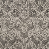 CLARKE AND CLARKE F1158/01.CAC.0 FOREST TRAIL CHARCOAL Fabric - Eade's Wallpaper
