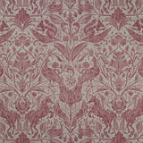 CLARKE AND CLARKE F1158/03.CAC.0 FOREST TRAIL RASPBERRY Fabric - Eade's Wallpaper