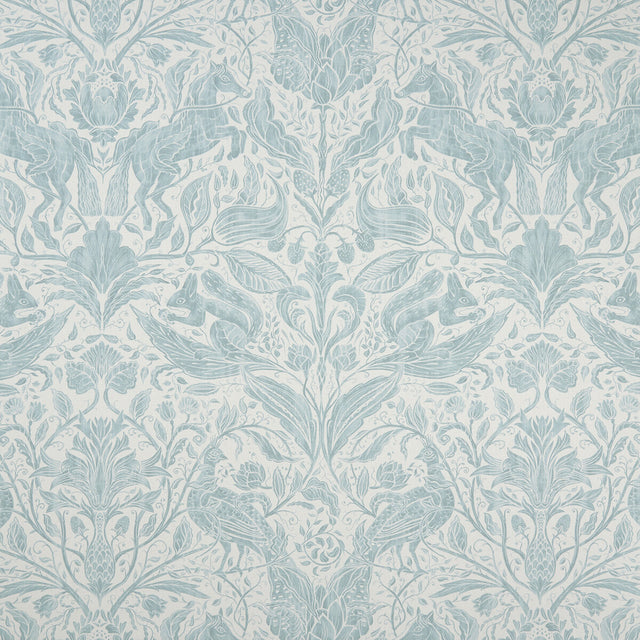 CLARKE AND CLARKE F1159/02.CAC.0 FOREST TRAIL DUCKEGG Fabric - Eade's Wallpaper