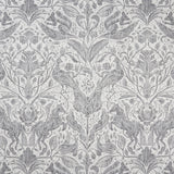 CLARKE AND CLARKE F1159/03.CAC.0 FOREST TRAIL SMOKE Fabric - Eade's Wallpaper