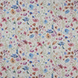CLARKE AND CLARKE F1164/01.CAC.0 LOLITA MULTI/CREAM Fabric - Eade's Wallpaper