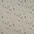 CLARKE AND CLARKE F1167/01.CAC.0 NERIUM LINEN Fabric - Eade's Wallpaper