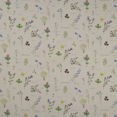 CLARKE AND CLARKE F1167/01.CAC.0 NERIUM LINEN Fabric - Eade's Wallpaper