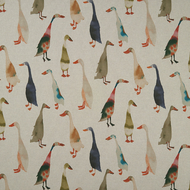 CLARKE AND CLARKE F1171/01.CAC.0 RIVERSIDE LINEN Fabric - Eade's Wallpaper