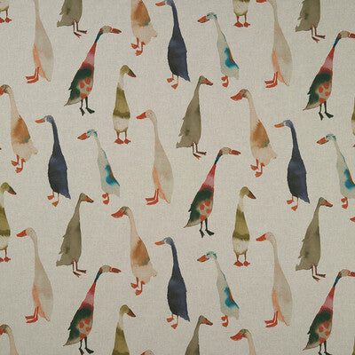 CLARKE AND CLARKE F1171/01.CAC.0 RIVERSIDE LINEN Fabric - Eade's Wallpaper