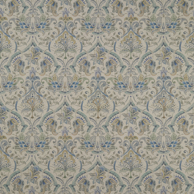 CLARKE AND CLARKE F1172/01.CAC.0 ROSALIE MINERAL Fabric - Eade's Wallpaper