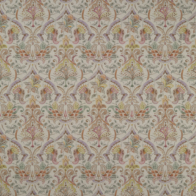 CLARKE AND CLARKE F1172/03.CAC.0 ROSALIE SUMMER Fabric - Eade's Wallpaper