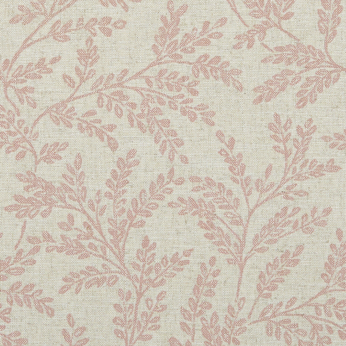 CLARKE AND CLARKE F1179/01.CAC.0 FERNDOWN BLUSH Fabric - Eade's Wallpaper