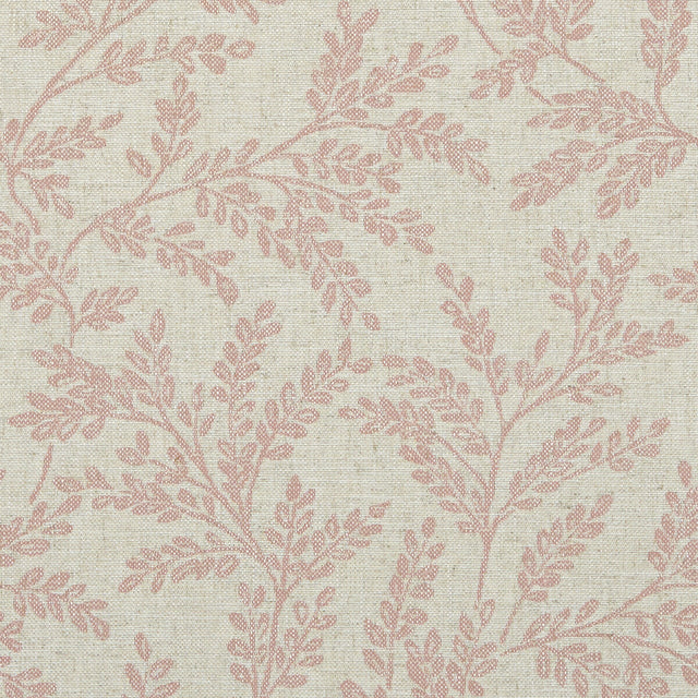 CLARKE AND CLARKE F1179/01.CAC.0 FERNDOWN BLUSH Fabric - Eade's Wallpaper