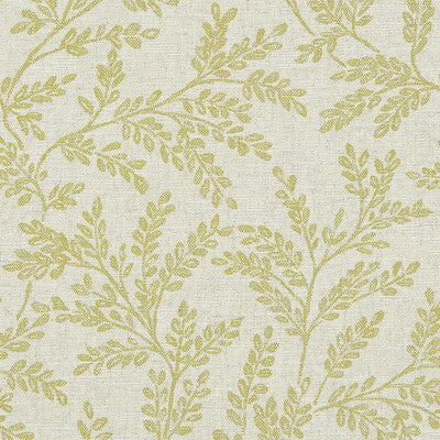 CLARKE AND CLARKE F1179/03.CAC.0 FERNDOWN CITRON Fabric - Eade's Wallpaper