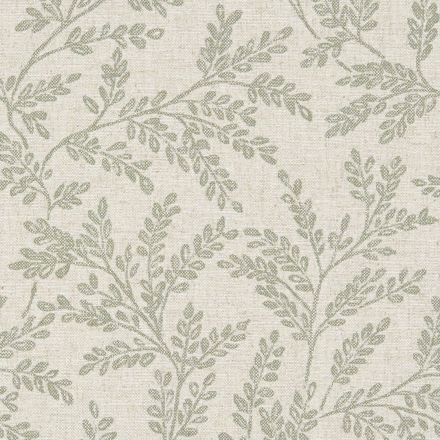 CLARKE AND CLARKE F1179/08.CAC.0 FERNDOWN SAGE Fabric - Eade's Wallpaper
